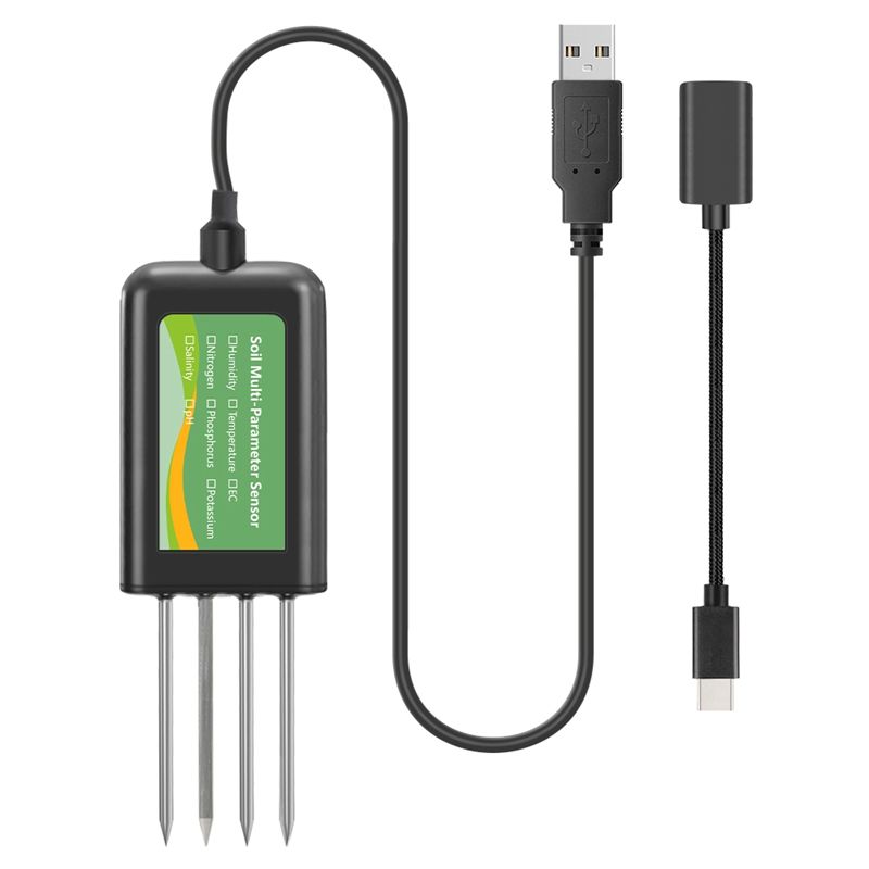 Precision Farming Smart Agriculture - Sensor de Solo AEE6-8 em 1