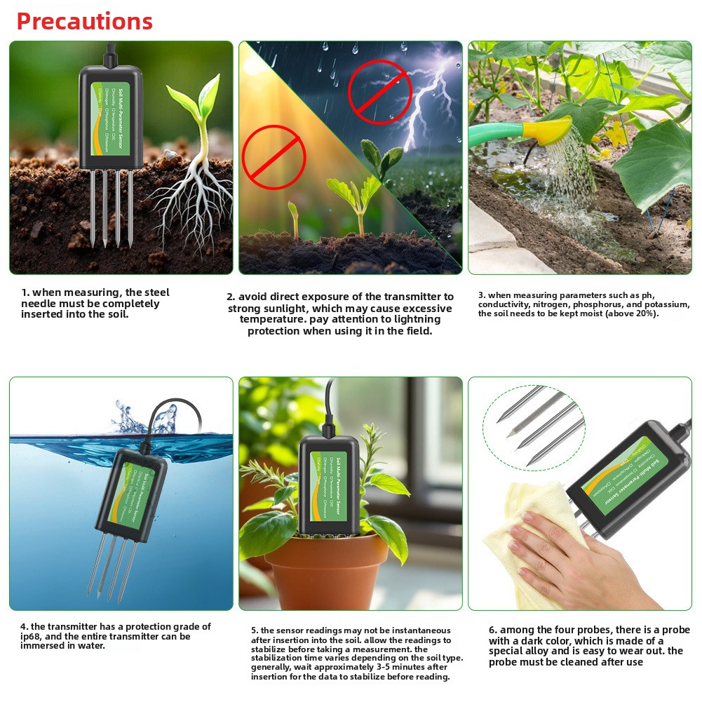 Medidor de Solo Inteligente pa - Precision Farming Smart Agriculture avaliação e preço