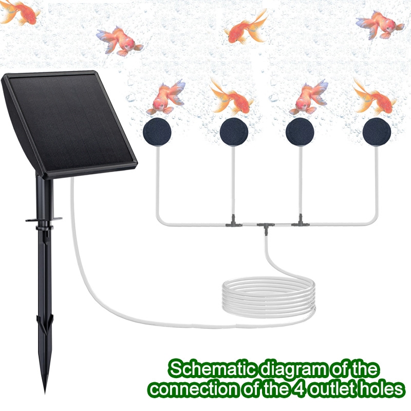 Aerador de Lagoa Solar, Bomba  - Fish Pond Aerator avaliação e preço