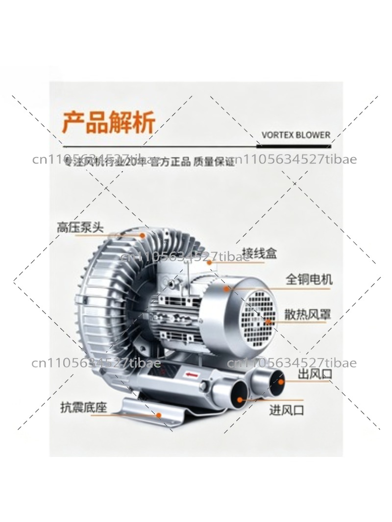 Ventilador Centrífugo Industri - Fish Pond Aerator avaliação e preço